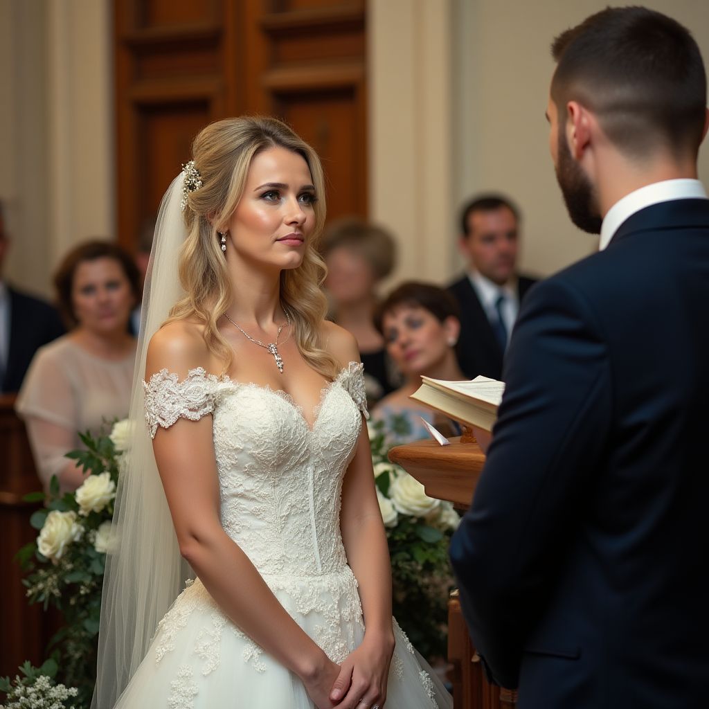 Свадьба была на грани, пока не вошла загадочная старуха…