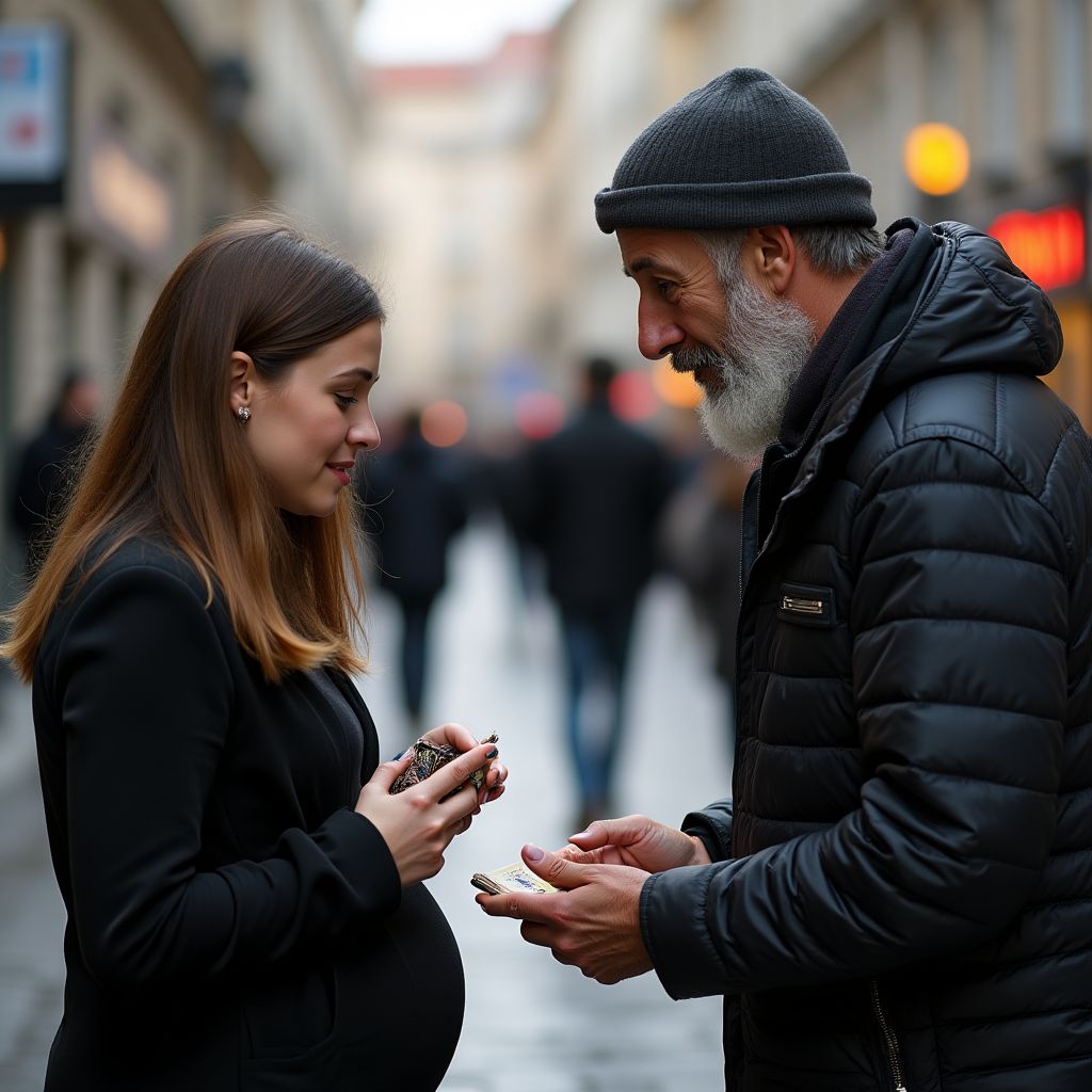 Бездомный поднял кошелёк, но вернул то, что изменило всё…
