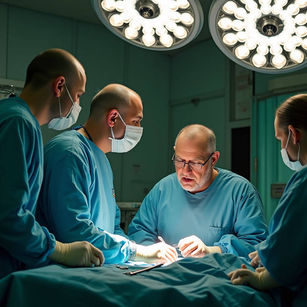 Хирург узнал пациента на столе, и мир вокруг замер