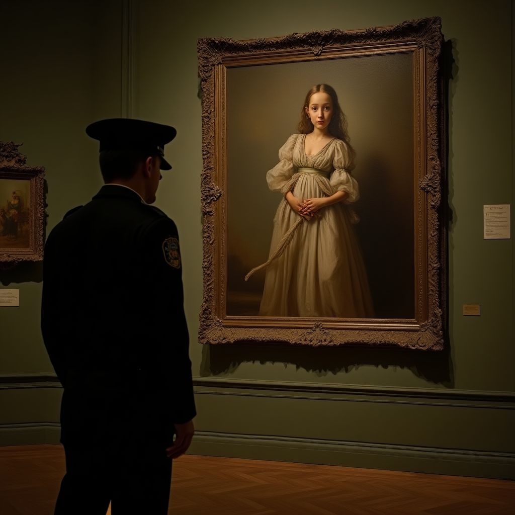 Шокирующая правда: девочка с картины ожила и прошептала тайну